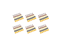 Kit De Reparación De Inyectores De Combustible 6x 0280150440 13641703819 Para - E60 E39 520i 523i Reemplazo De Automóvil Ay-rk004