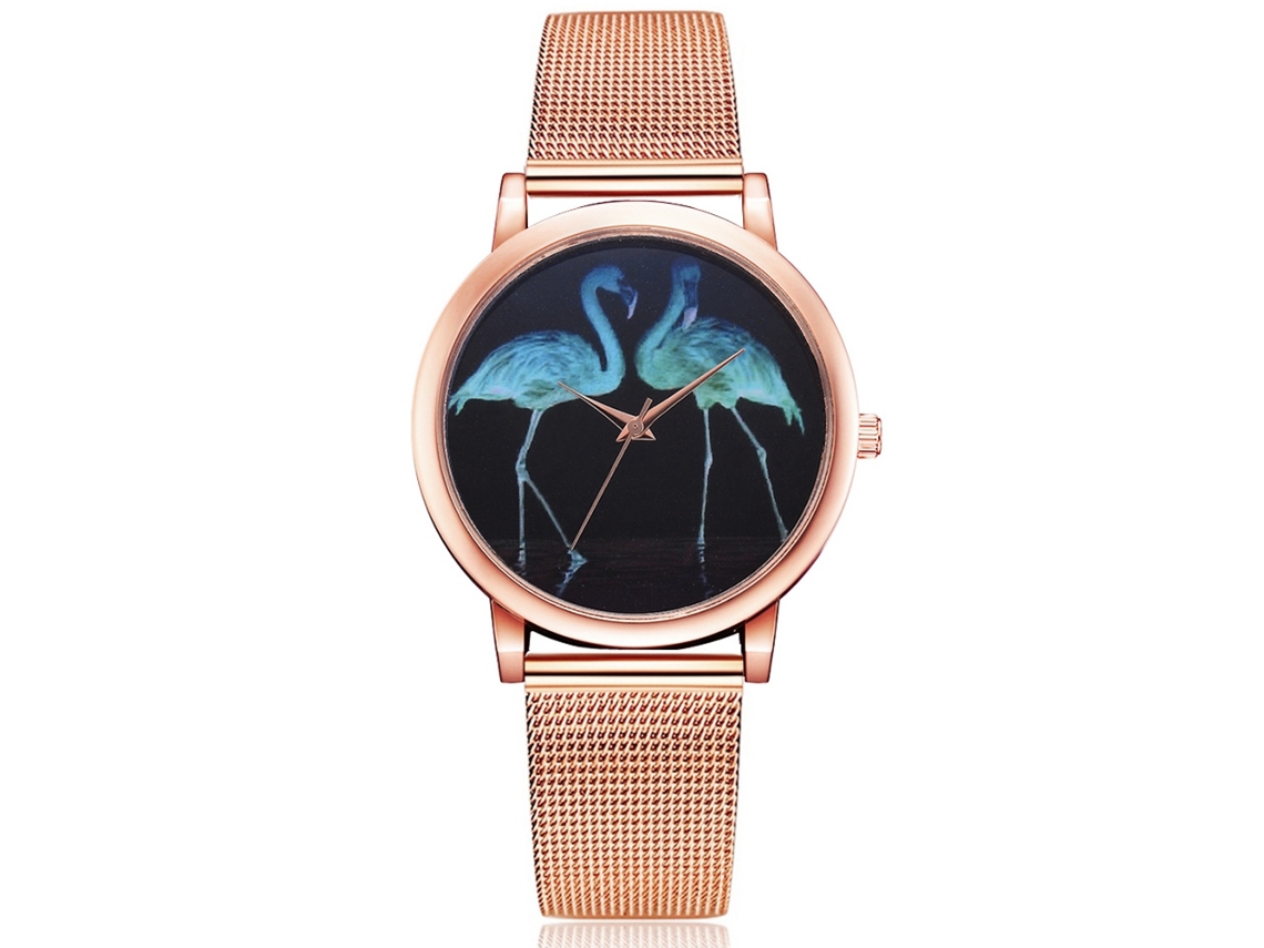 Reloj De Pulsera Analógico De Cuarzo Para Mujer Con Esfera Redonda, Diseño De Ojo Y Correa De Pu (rojo)