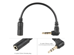 Adaptador De Micrófono Para Smartphone A Pc, Cámara Dslr, Cable De Audio Con Mini 3.5mm Y Usb