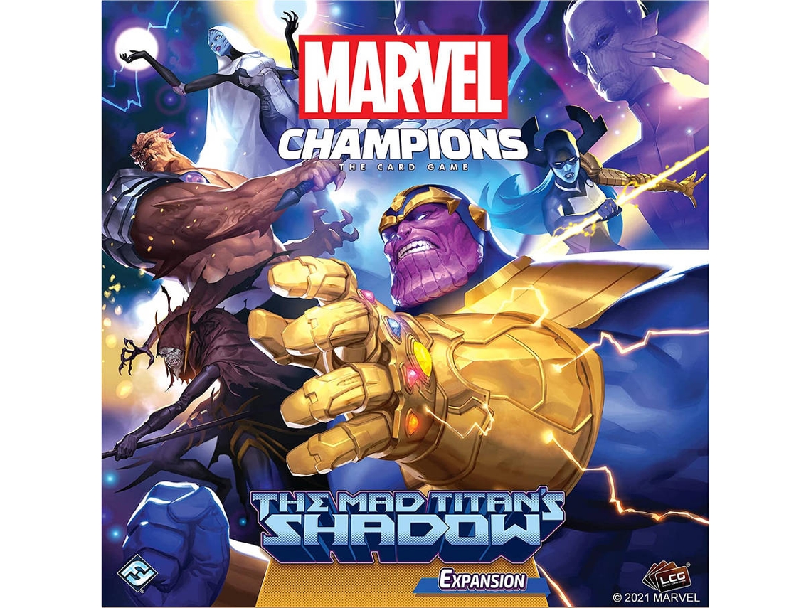 Expansiones de Juego FANTASY FLIGHT Marvel Champions: The Mad Titans Shadow (Edad Minima: 14 años)
