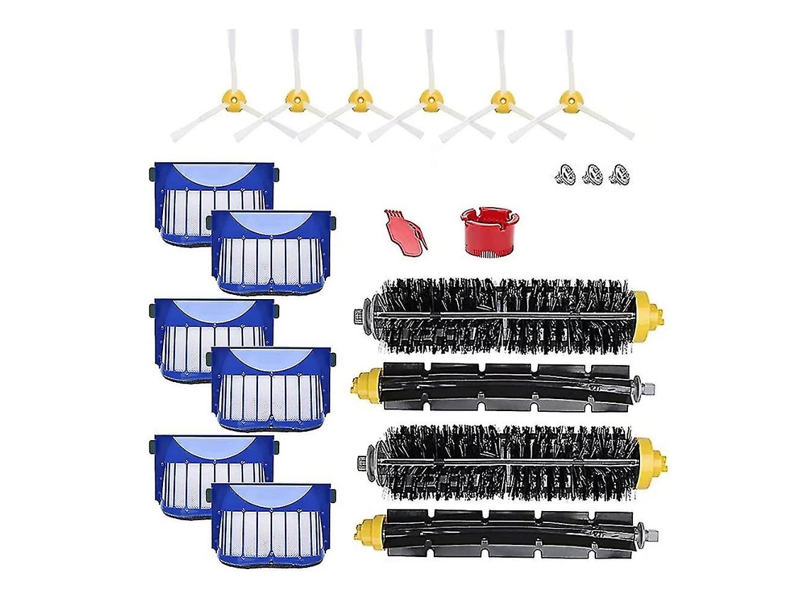 Cepillos laterales y filtros para aspiradoras Roomba serie 600 y 630