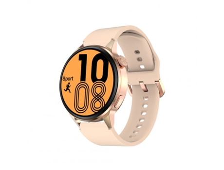 Smartwatch Rastreador de actividad física de silicona de carga inalámbrica Bluetooth macho Dt4 + oro