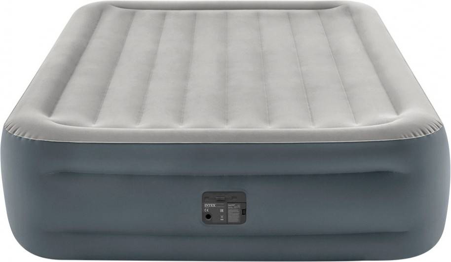 Colchón Hinchable INTEX 64126 Gris (152x203x46cm)