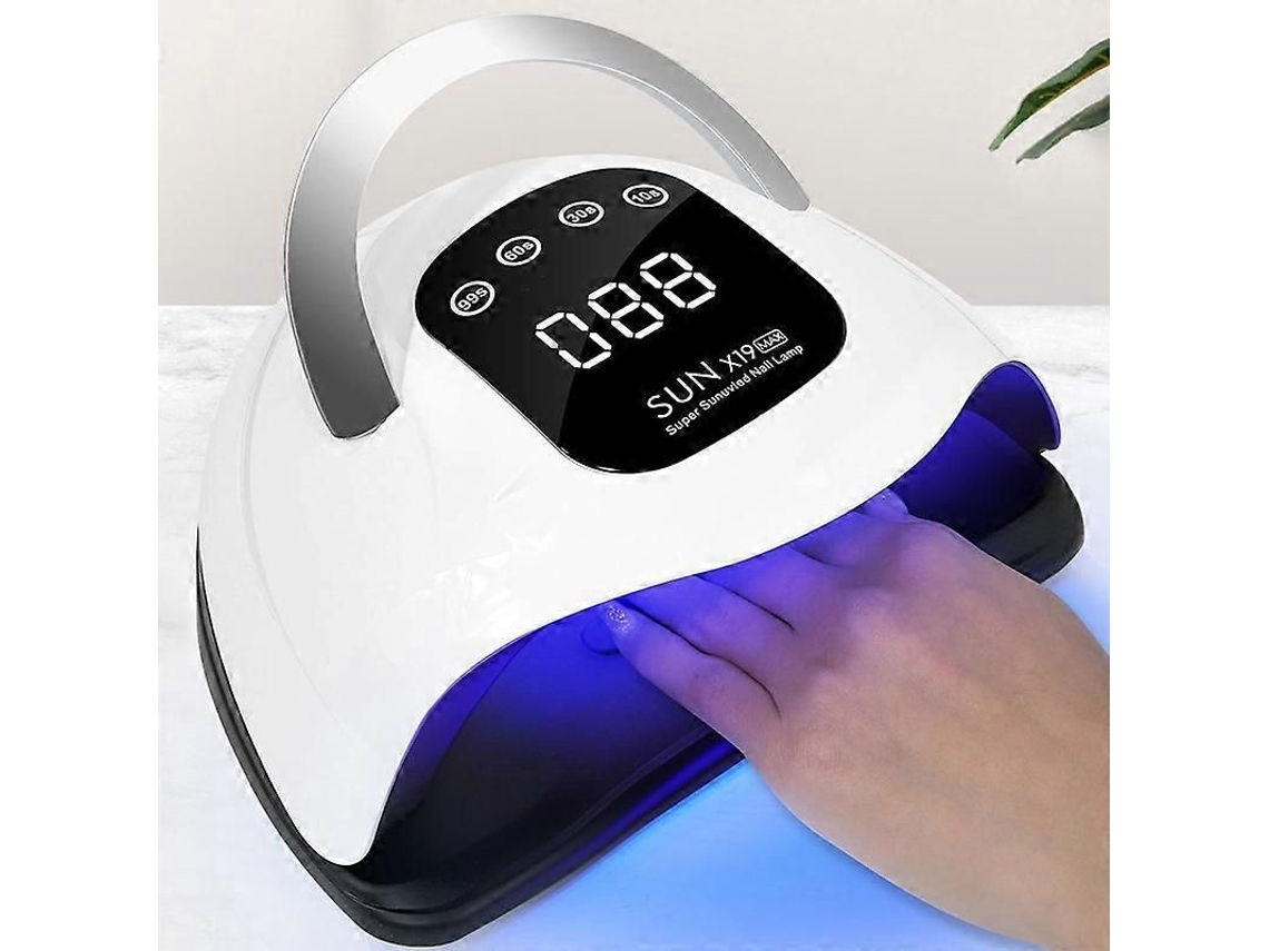 Lámpara de secado de uñas UV LED X19max de alta potencia 320W, luz de secado rápido para esmalte en gel GOKOCO