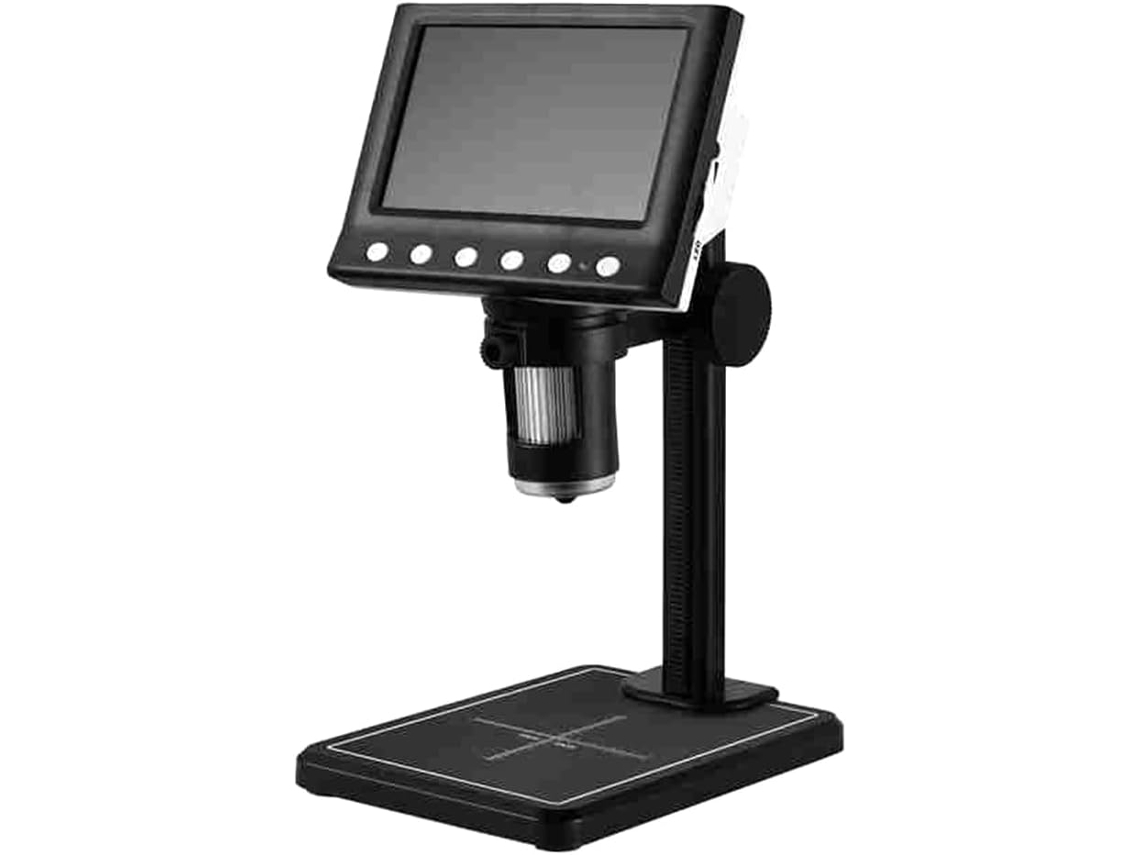 1 Juego De Microscopios Digitales De 10,9 Cm Que Funcionan Con Monedas, Con Aumento De 1000x, Para Adultos Y Con 8 Led.