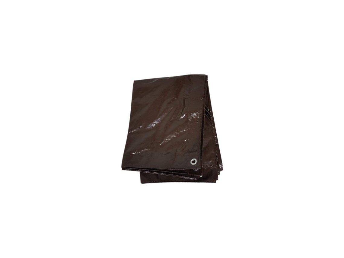 Lona De Protección Marrón | Lona Cubierta Impermeable |  Polietileno Reforzado | Varias Medidas 3x4 M.
