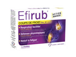 Efirub Golpes de Frío Sabor Piña 16 Sobres 3C PHARMA