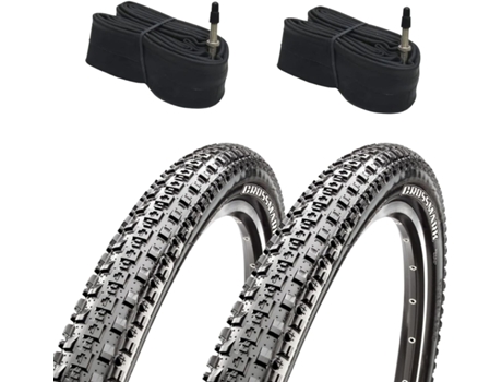 2 Llantas Bicicleta Mtb 29X2.10 Modelo: MAXXIS Crossmark Etrto: 52-622 + 2 Camaras De Aire