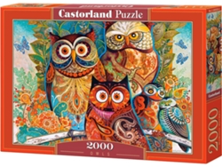 Puzzle CASTORLAND Owls (2000 Piezas)