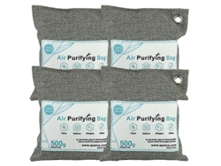 Bolsas Purificadoras De Aire Nature Fresh, Carbón Activado De Bambú, 4 Unidades Para Automóviles