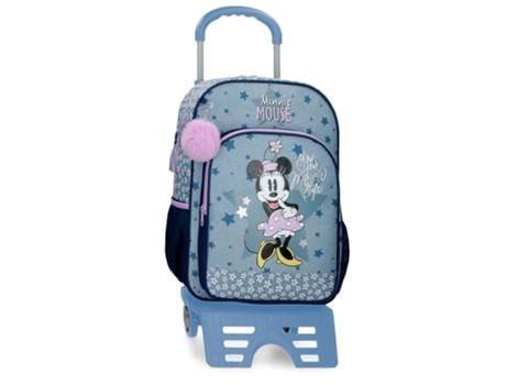 Mochila Escolar DISNEY (30 x 40 x 13 - Poliéster - Azul)