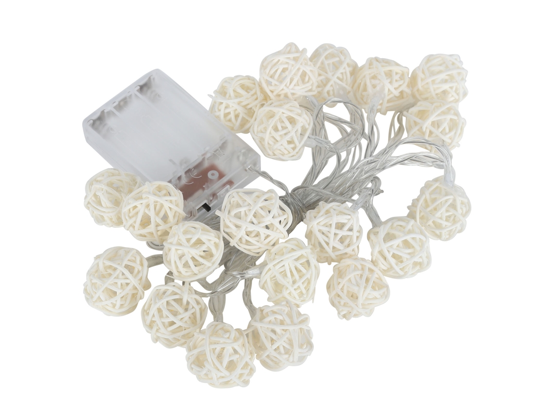 Guirnalda De Luces Led Blancas Cálidas Para Decoración De Fiestas Y Bodas.