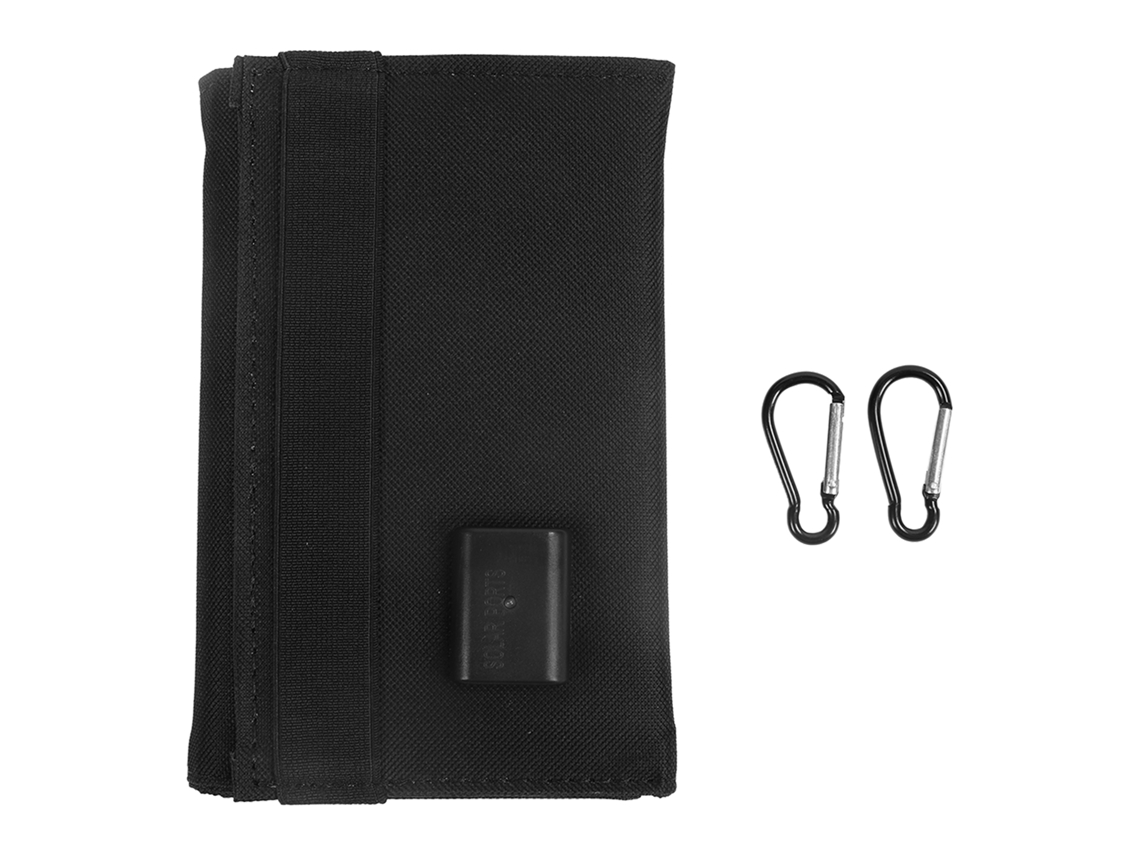 Panel Solar Portátil Plegable 6v Salida Usb Cargador Solar Impermeable Para Exterior