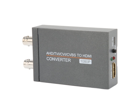 Adaptador convertidor AHD TVI CVI CVBS a HDMI Adaptador de vídeo para Monitor HDTV DVR