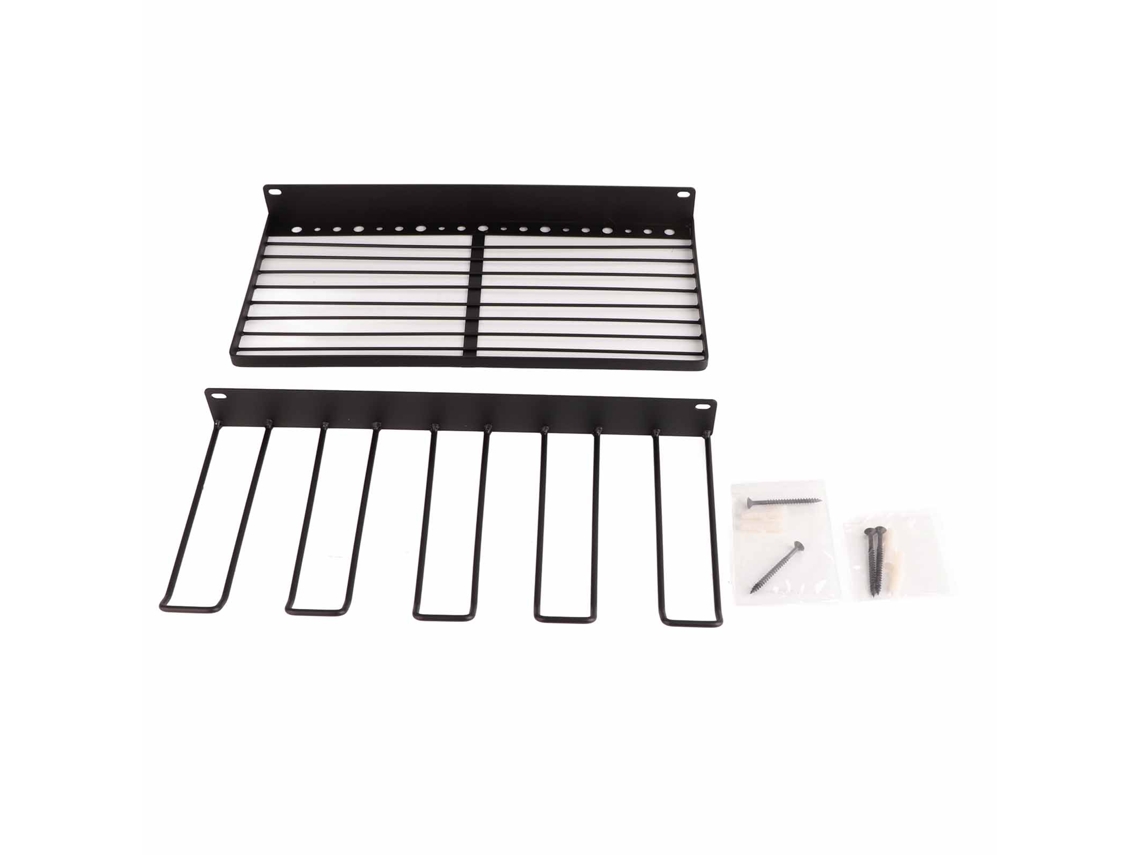 Soporte para herramientas de taladro, destornillador y herramientas eléctricas, estante de almacenamiento sin cable.