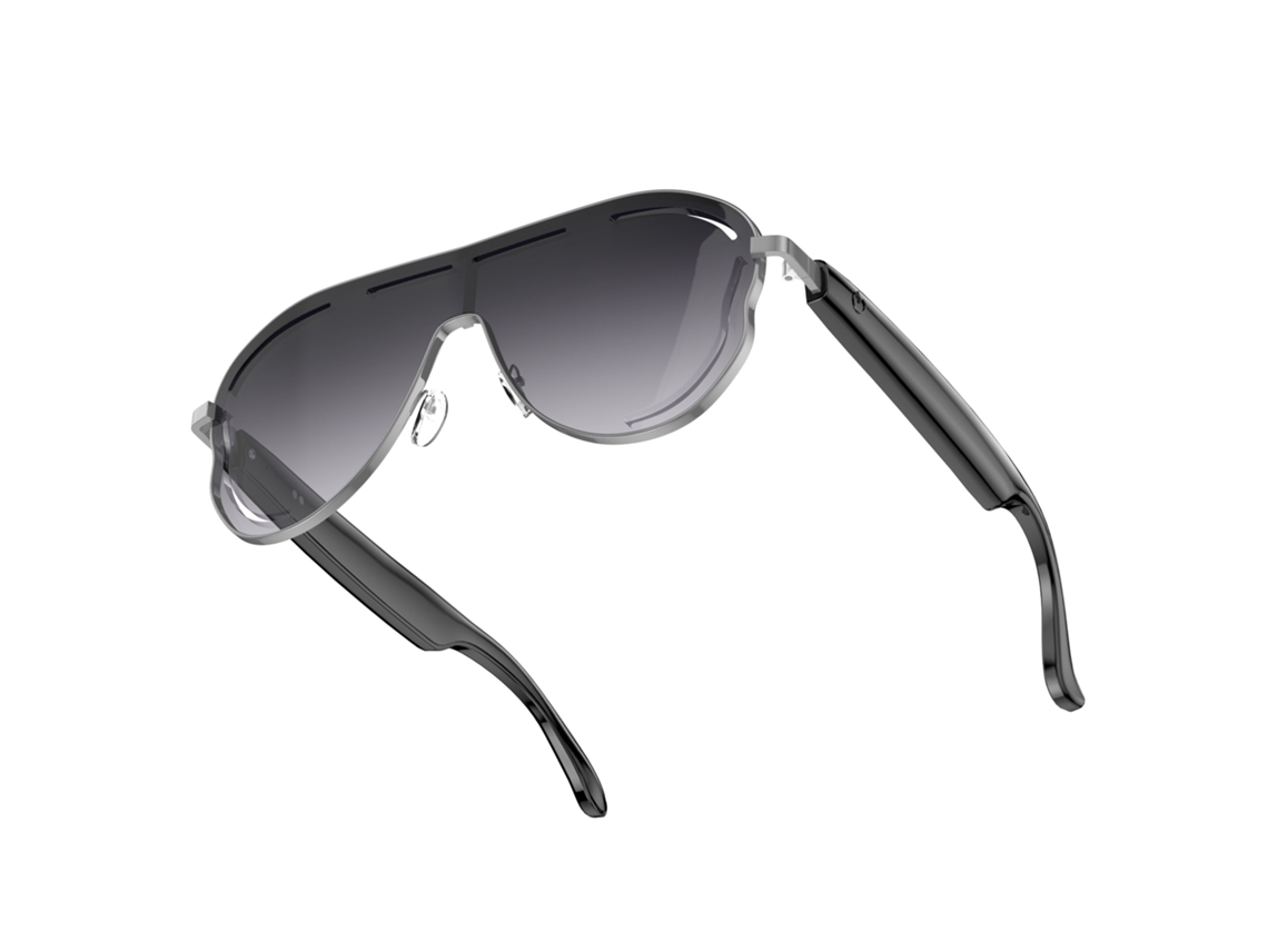 Gafas inteligentes Eifson A17, videollamadas con traducción por IA y audio Bluetooth (gris)