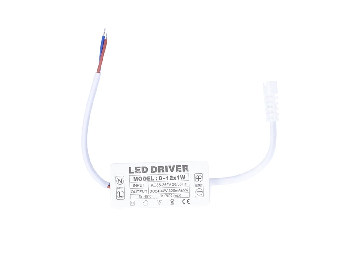Controlador Led De 300 Ma, Transformador Corriente Constante, Fuente Alimentación Para Lámparas Dc24