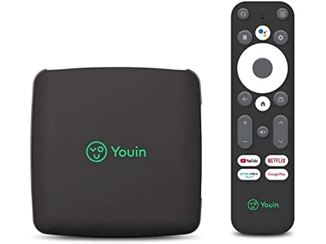 Receptor Engel Youin You-Box En1040Kx Android Tv 4K Uhd Hdr Google Chromecast