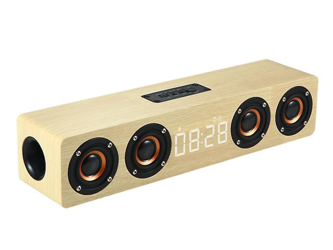Altavoz Bluetooth YIZHOOD Amarillo