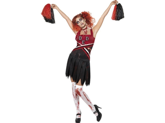 Disfraz de Mujer DISFRAZZES Animadora Zombie (Talla: S)
