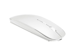 Ratón Inalámbrico Bluetooth Para Macbook Pro/air/ipad/notebook/imac/pc, Color Blanco, 3 Dpi, 800/1200/1600, Recargable, 450 Mah.