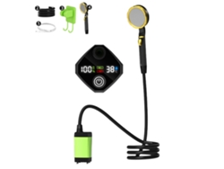 Bomba De Ducha Eléctrica Portátil Recargable Para Camping Con Pantalla Digital Inteligente