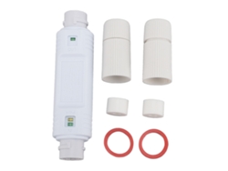 Extensor Poe De Largo Alcance Para Exteriores De 100 Mbps, Resistente Al Agua Con Certificación Ip66, Para Cámaras Y Timbres.