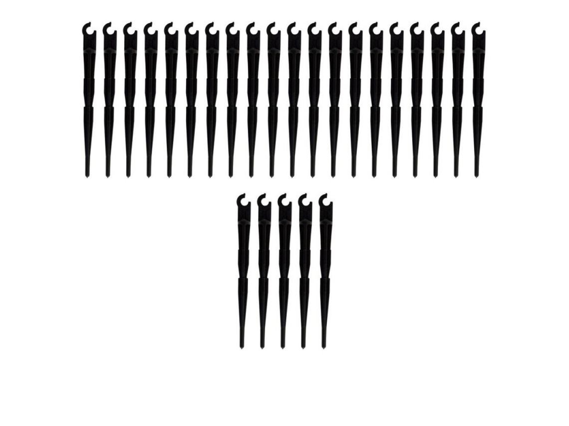Estaca de riego por goteo para microtubo (Pack x 25) Oferta exclusiva