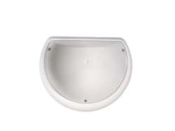 Porthole redondo blanco con LED 9W (Ec. 72W) IP54 Diam. Sensor de hiperfrina de 250 mm HOROZ ELECTRIC
