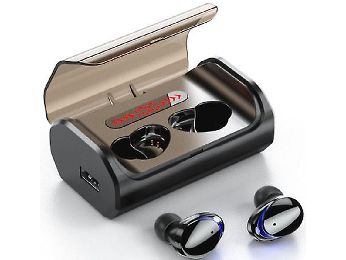 Auriculares In Ear YIZHOOD True Wireless Bluetooth Negro