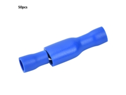 100 Terminales De Macho Hembra Con Cubierta De Insulación Mdd1.25-250x50 Fdfd1.25-250x50 Azul