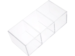3 Organizador/portalápices De Acrílico Transparente