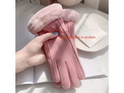 Un Par De Guantes Cálidos Para Pantallas Táctiles Para Mujer, Ideales Para El Invierno: Aislamiento De Poliéster Suave Para Todas Las Estaci