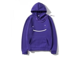 Sudadera con capucha Rebe-sudadera para hombre y mujer Harajuku Streetwear Casual Fashion Oversized Ply XL Purple B