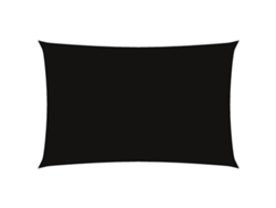 Maison Exclusive - Toldo De Vela Rectangular Tela Oxford Negro 5x8 M