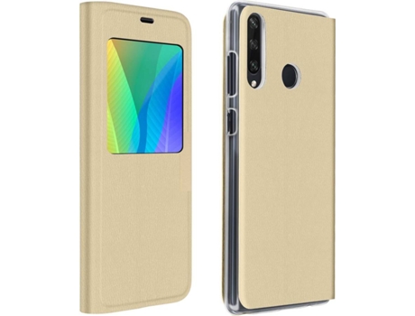 Funda Huawei Y6p AVIZAR Ventana Dorado