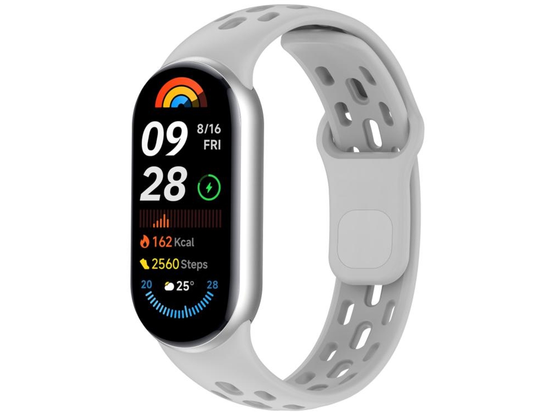 Pulsera para Xiaomi Smart Band 10/9/8 - TPU transpirable - Orificios con patrón de panal