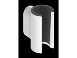 Soporte de ducha Hansgrohe Porter Fine, 28885700, blanco mate