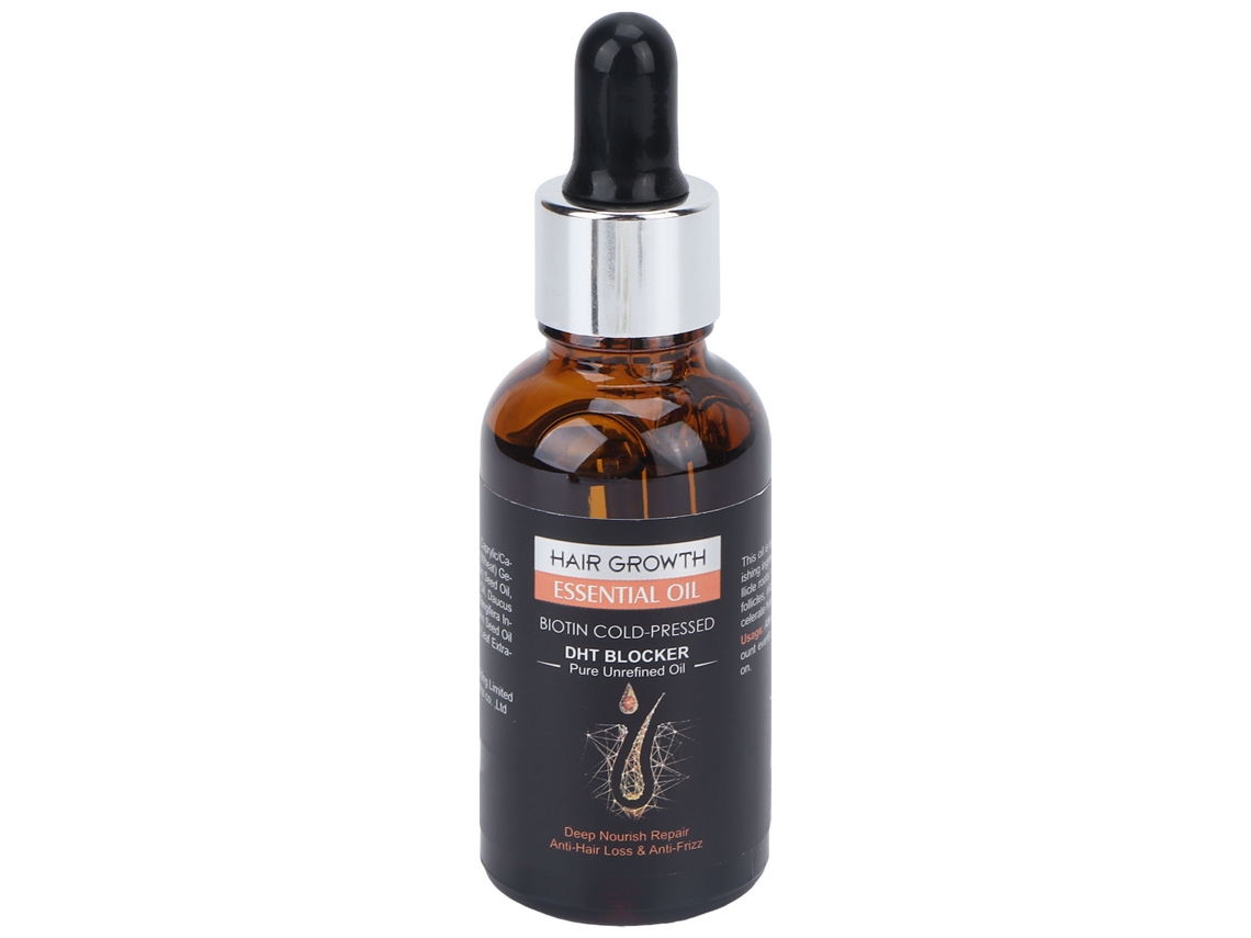 Sérum De Crescimento Capilar De Gengibre 30ml Para Tratamento Capilar - Repara Fólculos E Nutre Raízes