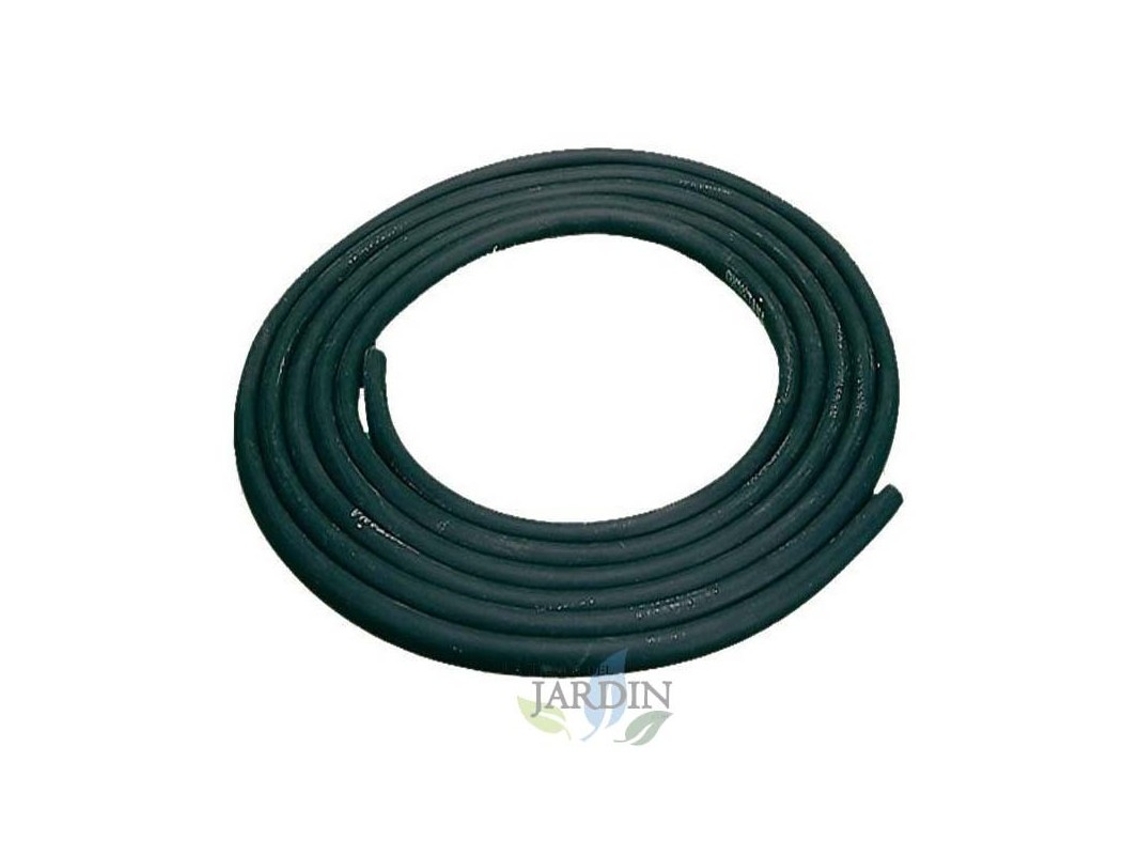 Tubería Flexible Pvc Negra 10x14 Mm 25 Metros Ideal Para Instalaciones De Agua Y Conexiones A Bebederos Suinga