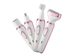 Usb - Una Recortadora Recargable Por Usb Con 5 Funciones En Una, Que Permite La Depilación Inalámbrica Y Sin Dolor Del Rostro, La Nariz, Las