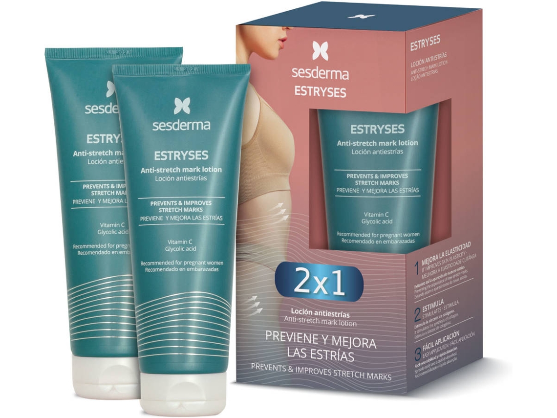 Pack de 2 SESDERMA Estryses Loción Corporal Antiestrías (2 x 200 ml)
