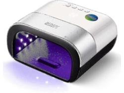 Lámpara de uñas LED, secador de uñas profesional de 48 W con sensor automático y pantalla LCD para uso doméstico y en bicicletas eléctricas.