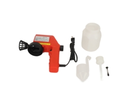 Pistola de pintura eléctrica portátil de 600 ml con pulverización uniforme, multifuncional.