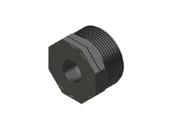 Accesorio reductor de rosca macho/hembra de polipropileno 1 x 1/2 Plasson