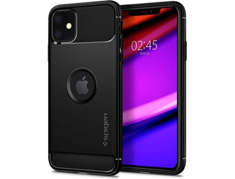 Carcasa iPhone 11 SPIGEN Anti Shock Negro