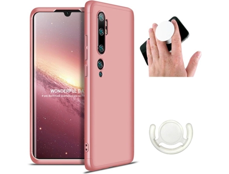 Carcasa, Popsocket y Soporte Xiaomi Mi Note 10 Pro Slim armor 360º