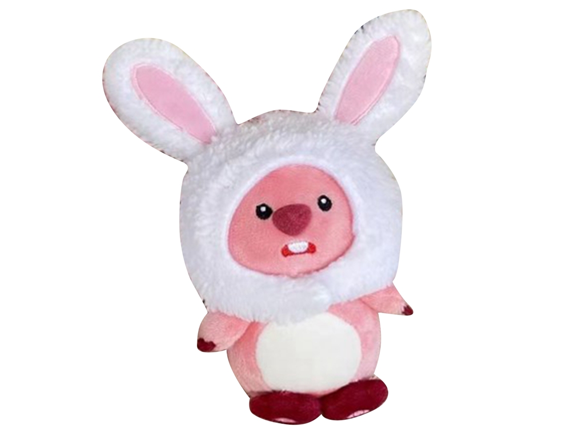 2026 Muñeco de peluche suave y lindo multiusos para dormitorio, coche, bolso, llavero con cabeza de conejo