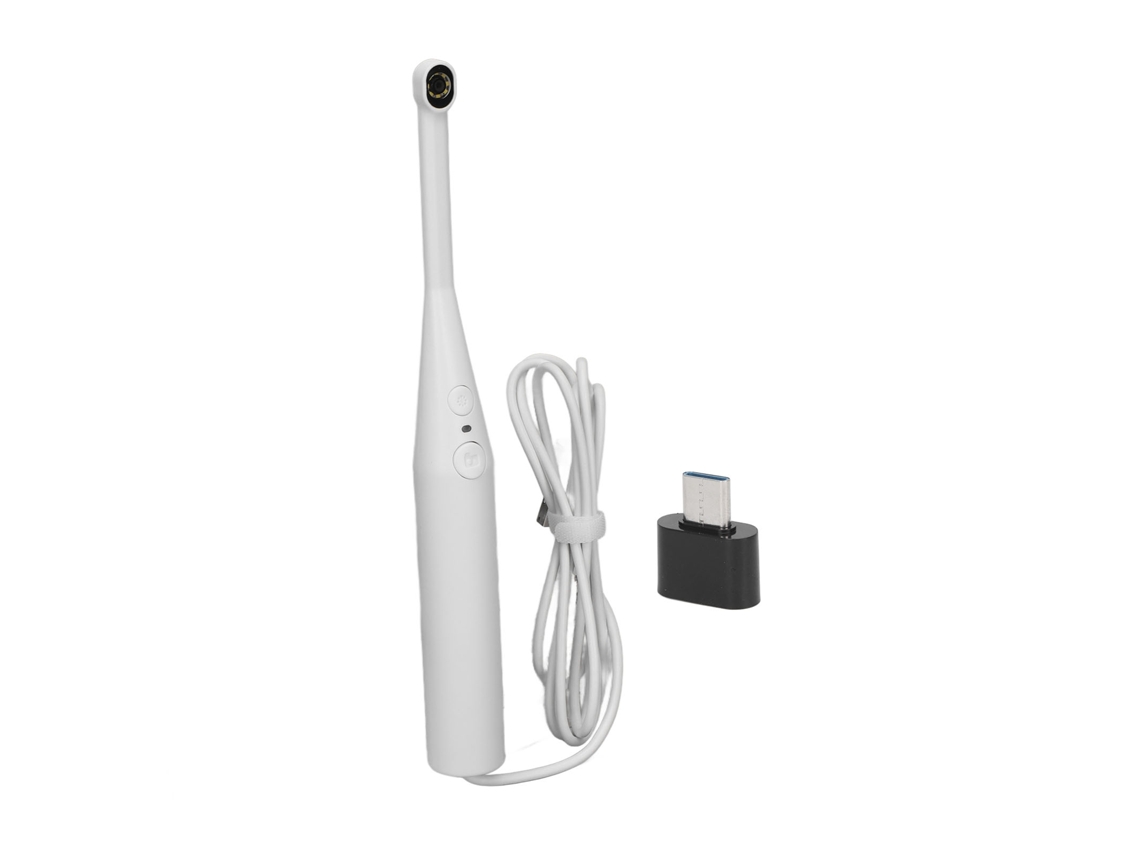 Endoscopio Dental Usb Hd Con Cámara Intraoral Para Inspección Visual, 8 Led, 720p Y Sensor De 2 Mp.