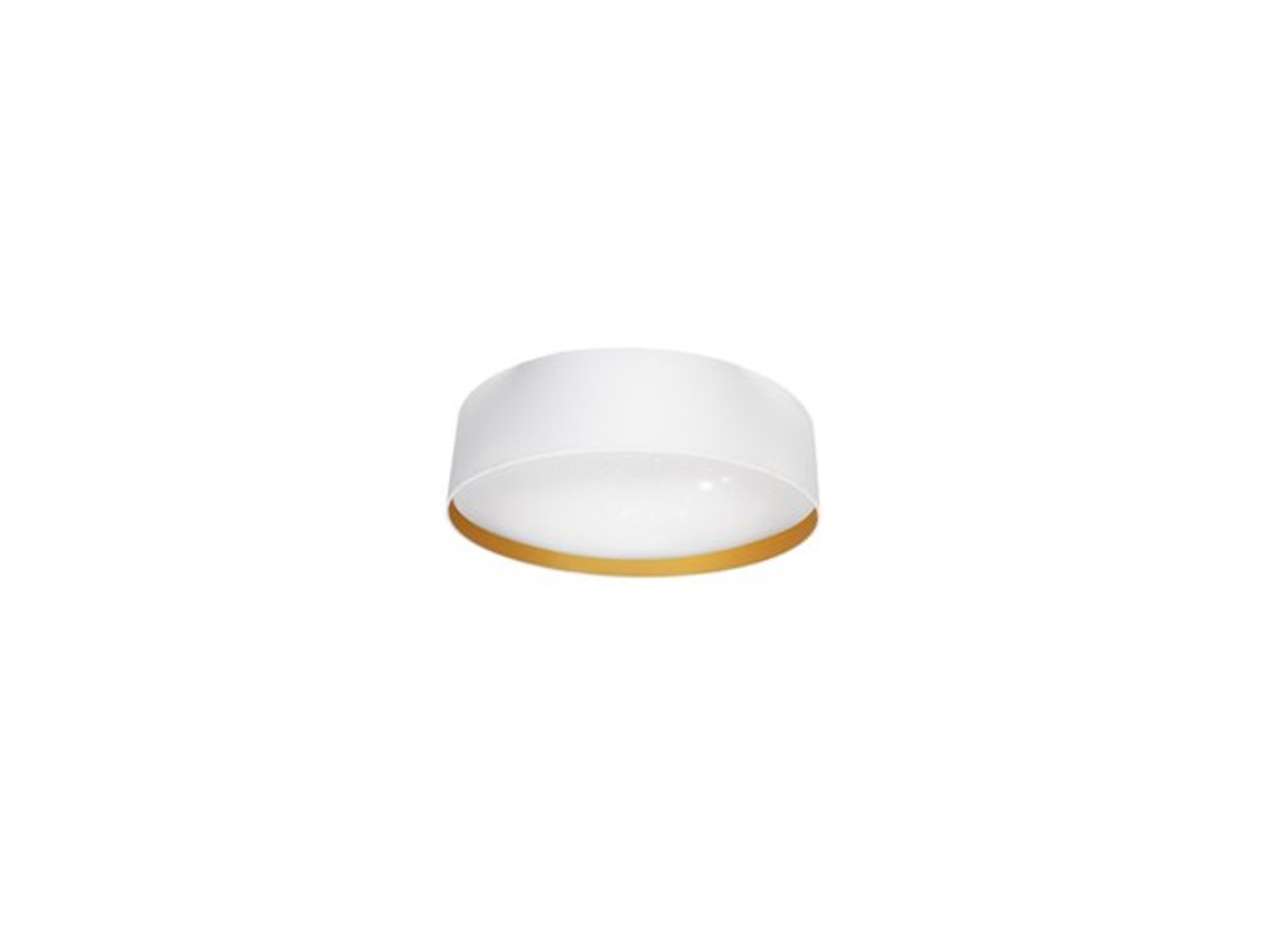 Lámpara de techo Anuska 72w Blanco/Dorado 5616lm 3000-4000-6500k 12x50x50 Cm Fabrilamp